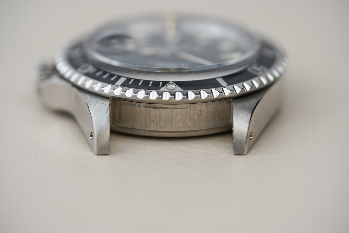1992 Tudor Submariner Date Black Dial 79090