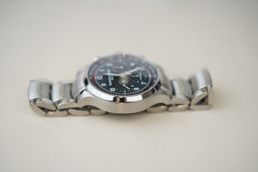 Baume & Mercier Capeland Chronograph XL 44mm 65716 Blue Dial