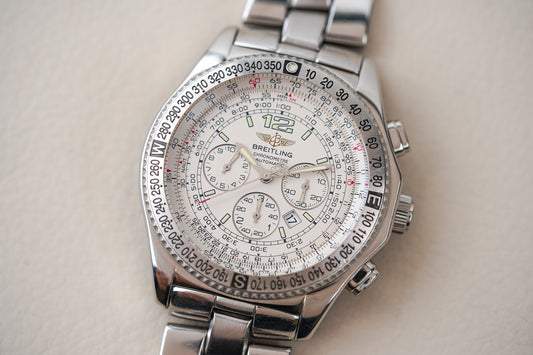 Breitling Professional B-2 Chronograph Silver Dial A42362