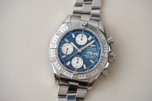 Breitling Superocean Chronograph Blue Dial A13340