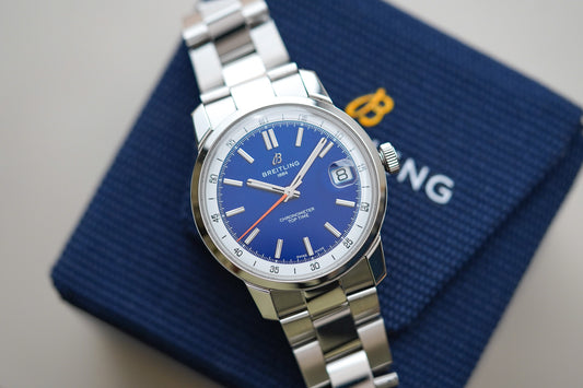 Breitling Top Time B31 Blue Dial 38mm AB3113