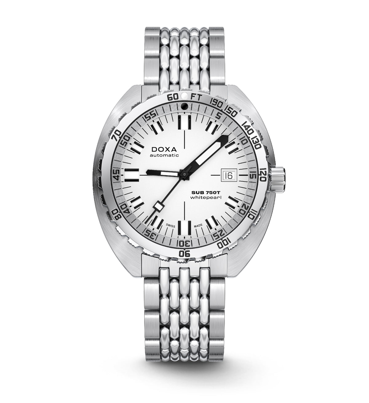 Doxa Sub 750T Whitepearl 825.10.011.10 BOR