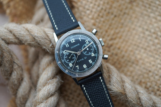 1969 Dodane Type 21 Military Flyback Chronograph