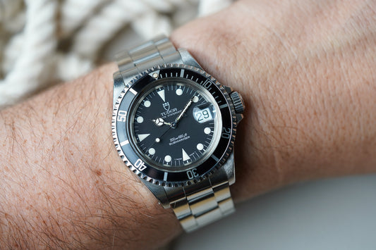 1992 Tudor Submariner Date Black 79090