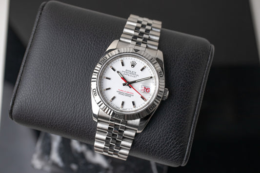 Rolex Datejust Turn-O-Graph 116264 White
