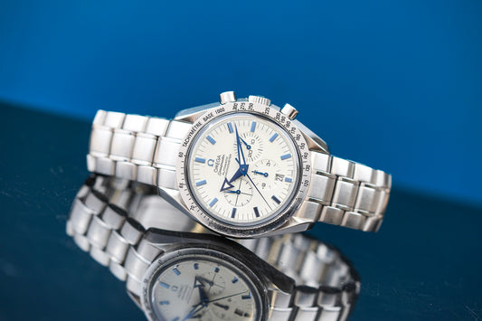 Omega Speedmaster Broad Arrow White Dial 3551.20