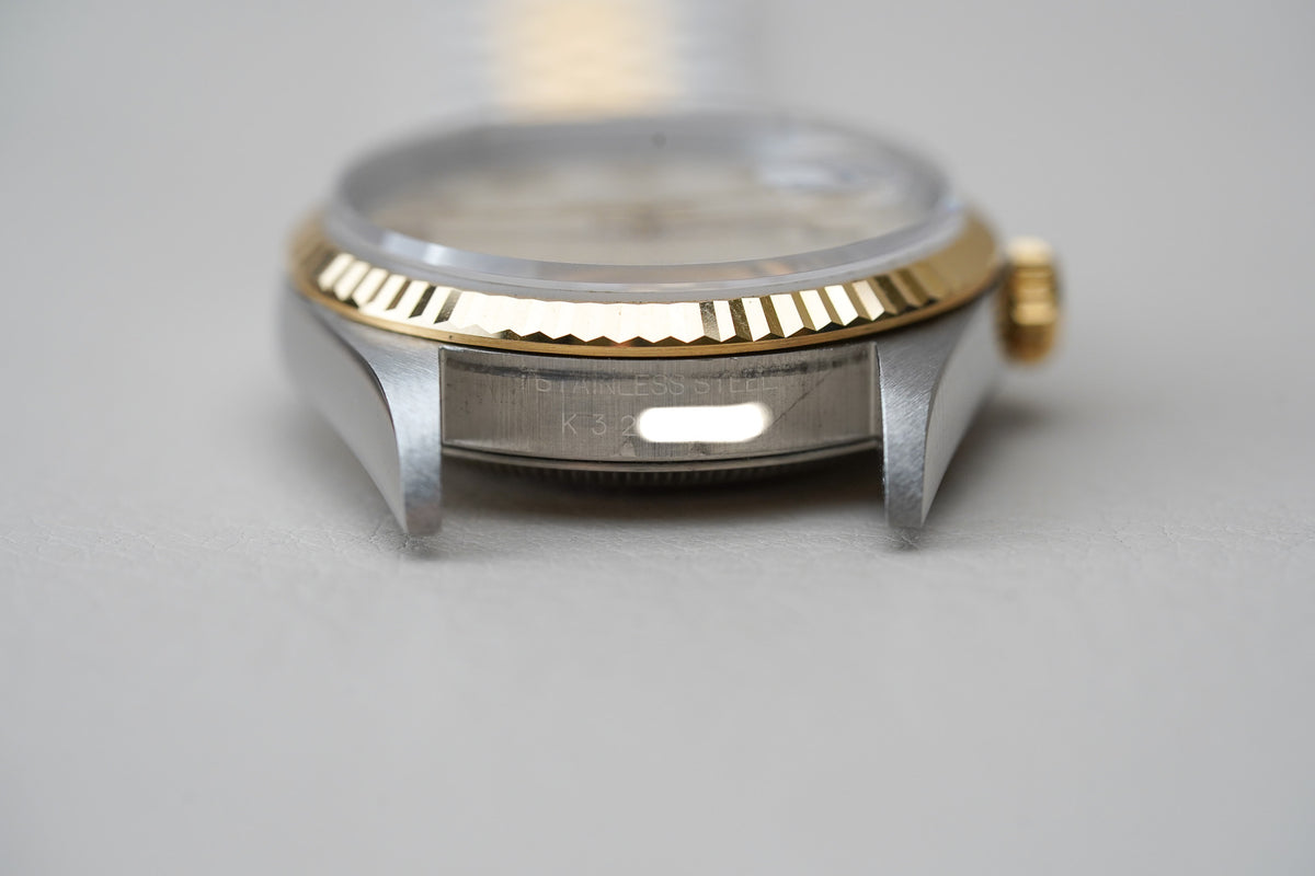 Rolex Datejust 16233 Pyramid Ivory Dial 36mm