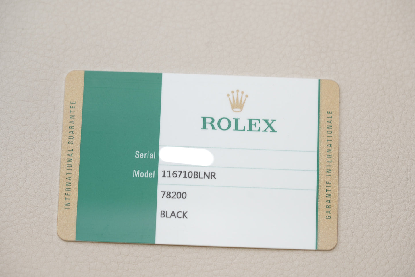 Rolex GMT Master II Batman 116710BLNR