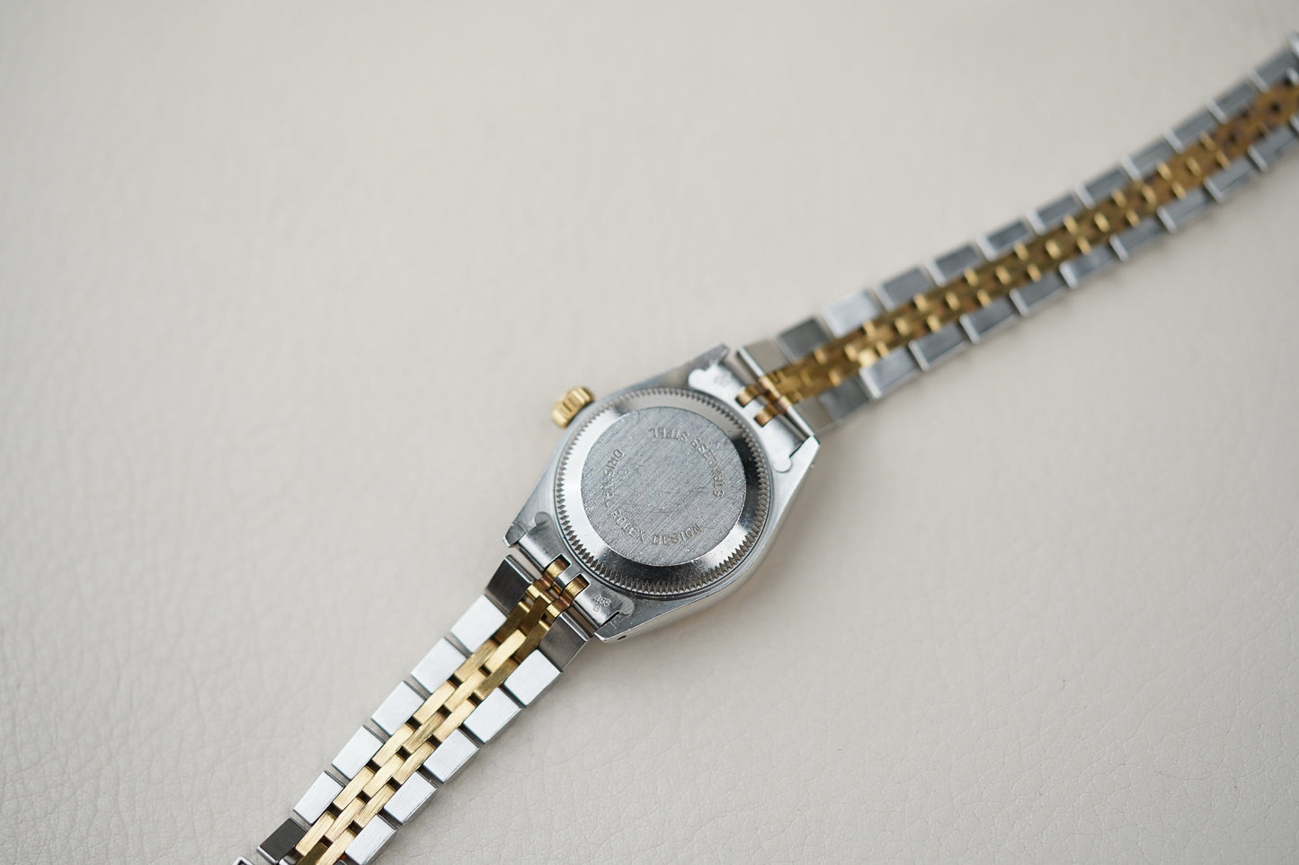 Rolex Oyster Perpetual Date 69173 Champagne Dial