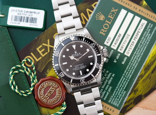Rolex Submariner 14060M 'Scrambled Engraved' 4-Liner