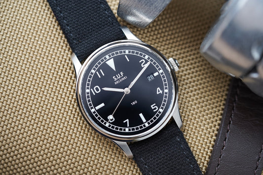 S.U.F Helsinki 180 Black Dial