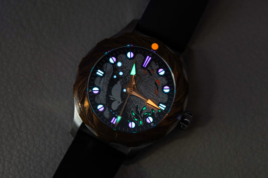 S.U.F Helsinki X Moomin Bronze Diver Rose Gold