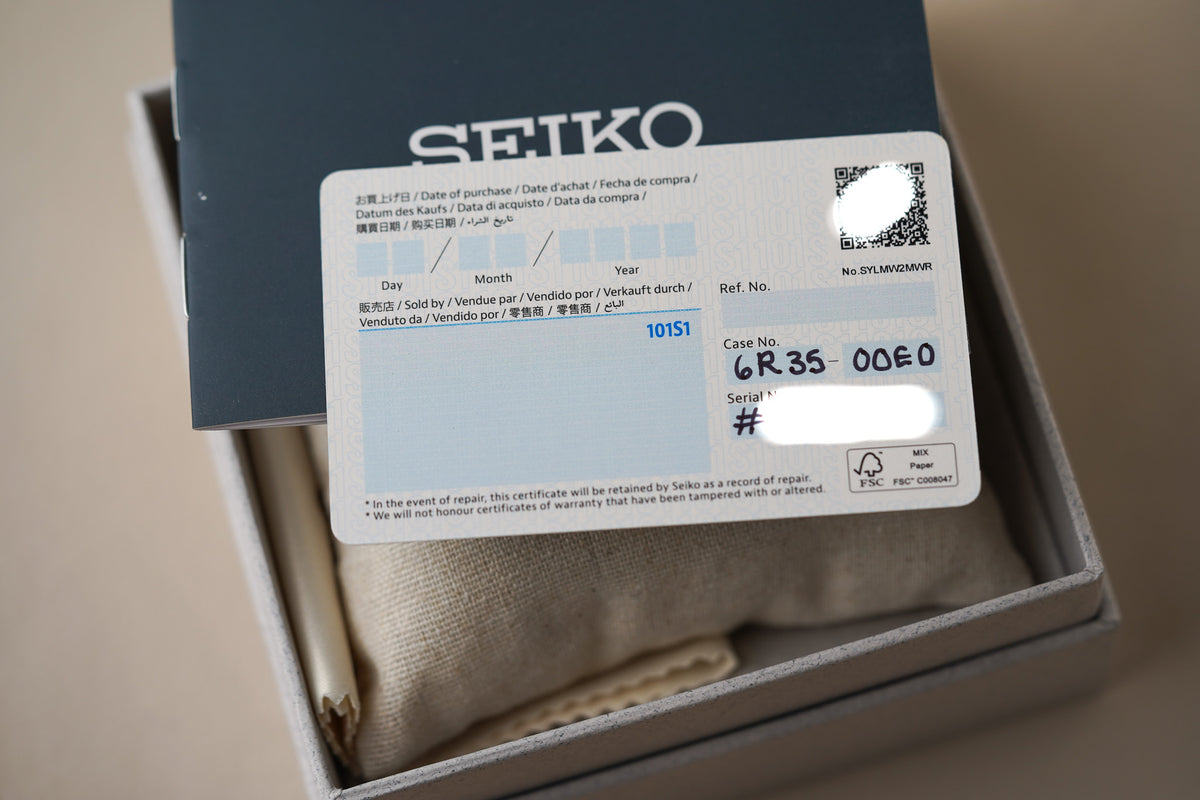 Seiko Alpinist Black Dial SPB117