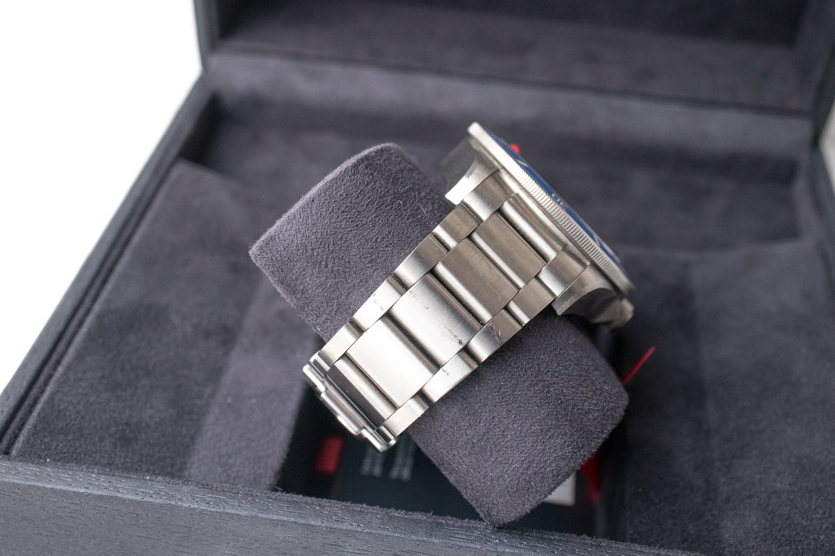 Tudor Pelagos Blue reference 25600TB titanium bracelet
