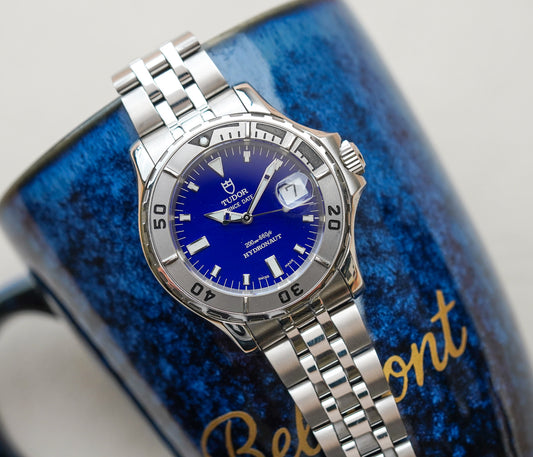 Tudor Prince Date Hydronaut Blue Dial 89190