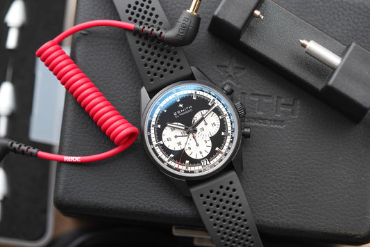 Deposit*Zenith Chronomaster El Primero 42 Aluminum Black 24.2041.400/21.R576