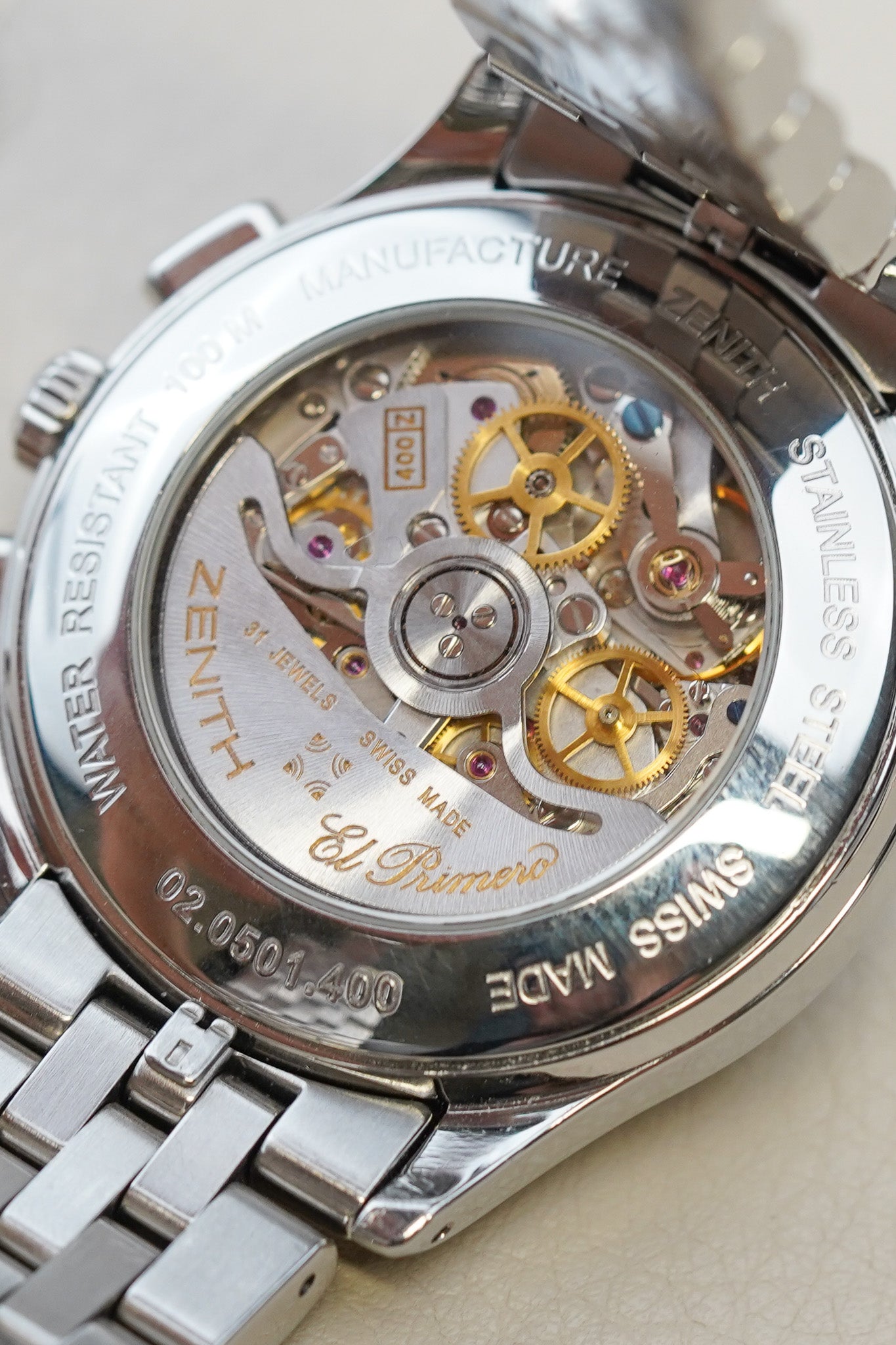 Zenith Class El Primero Chronograph Black 02.0501.400