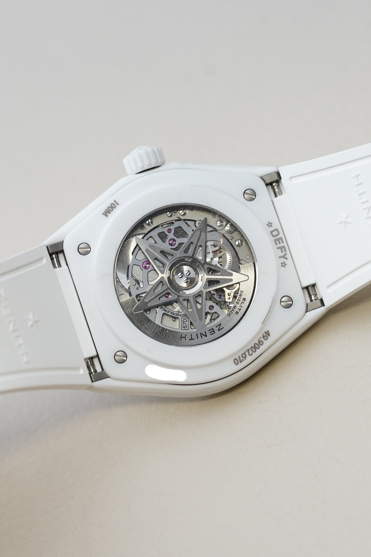 Zenith Defy Classic Skeleton White 49.9002.670/01.R792