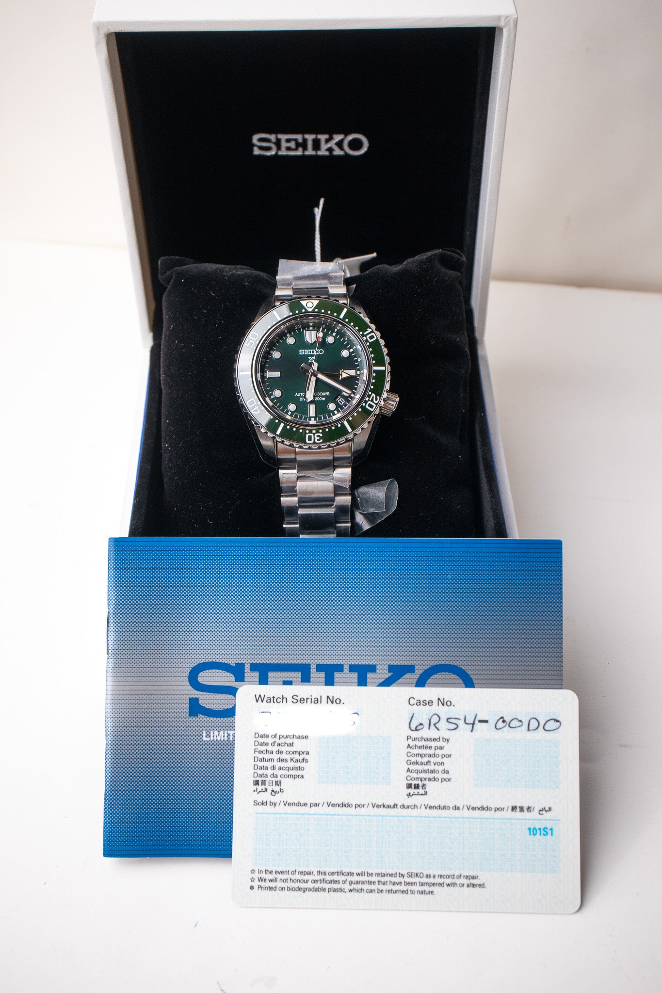 Seiko Prospex Sea GMT SPB381