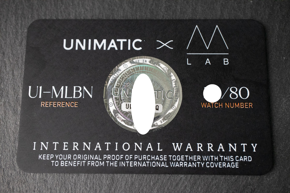Unimatic x Massena LAB U1-MLBN