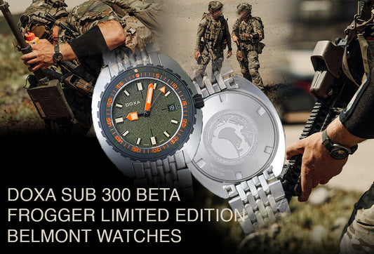 DOXA SUB 300 Beta Frogger Limited Edition | Belmont Watches
