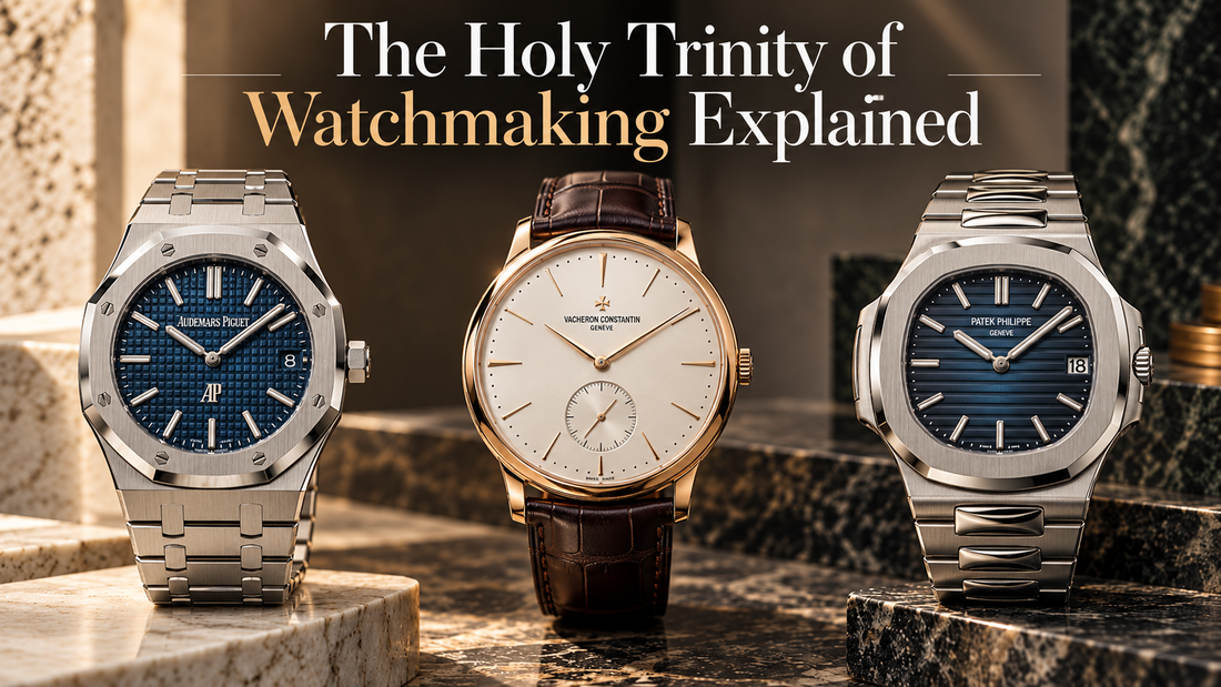 Who Are the Big Three Watchmakers? The Holy Trinity of Watchmaking Explained