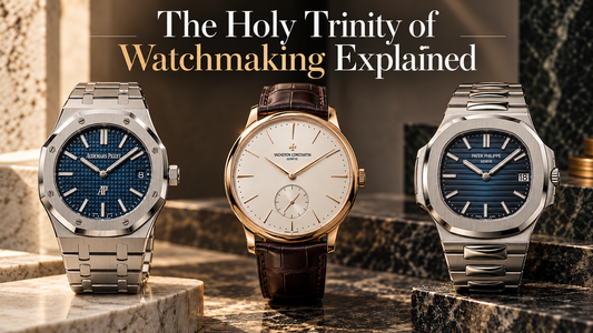 Who Are the Big Three Watchmakers? The Holy Trinity of Watchmaking Explained