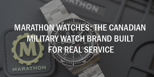 Marathon Watches: The Canadian Military Watch Brand Built for Real Service