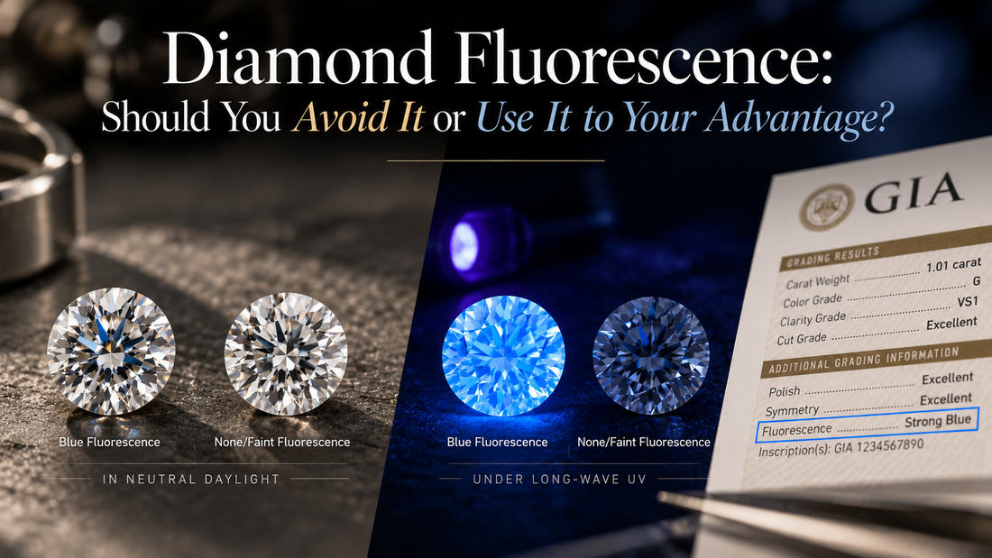Diamond Fluorescence: Should You Avoid It or Use It to Your Advantage?