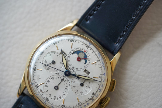 1950's Universal Geneve Tri-Compax Moon Phase ref: 52218