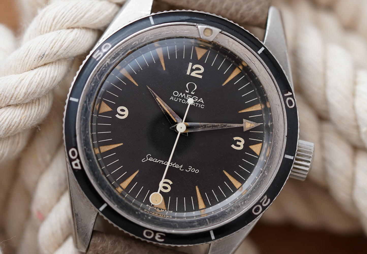 Deposit* 1958 Omega Seamaster 300 'Big Lollipop' 2913-7