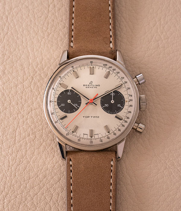 1960's Breitling Top Time Chronograph Ref. 2002-33 With 'Panda' Dial
