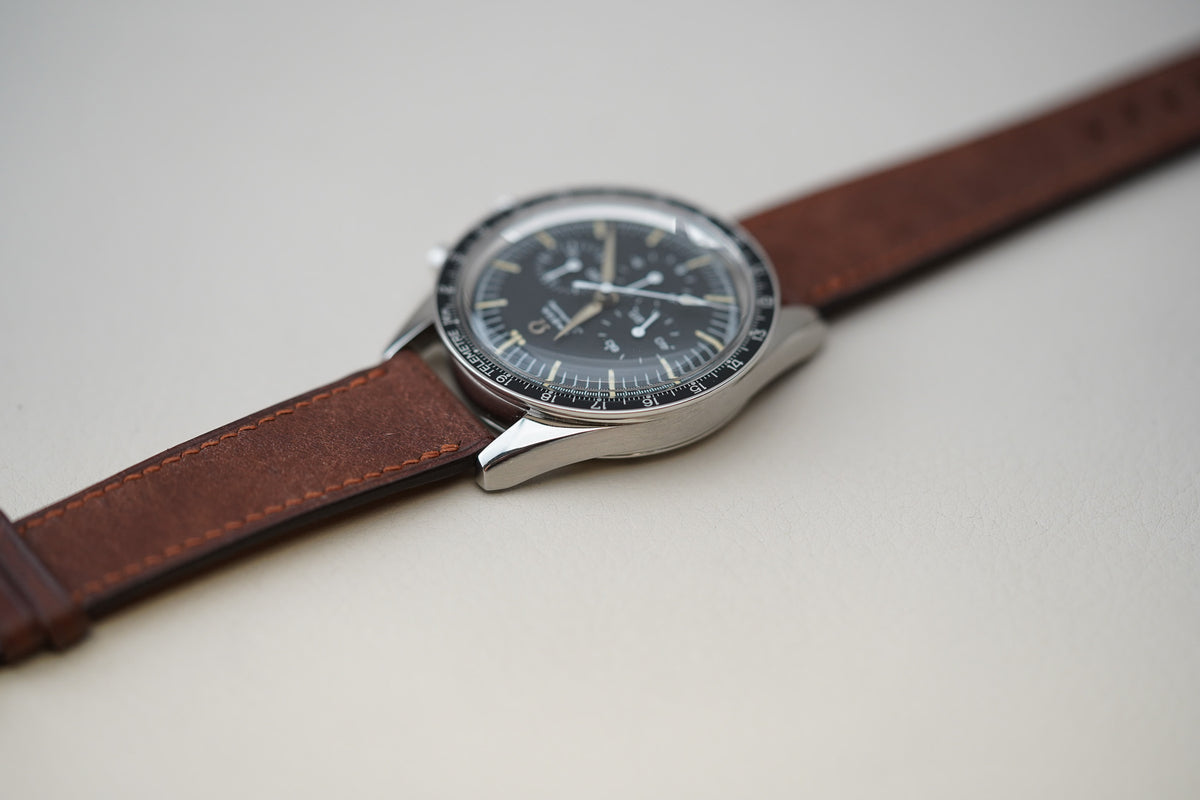 1963 Omega Speedmaster 105.002-62 Alpha Hands KM Telemeter Bezel