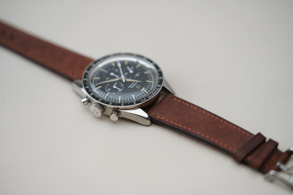 1963 Omega Speedmaster 105.002-62 Alpha Hands KM Telemeter Bezel