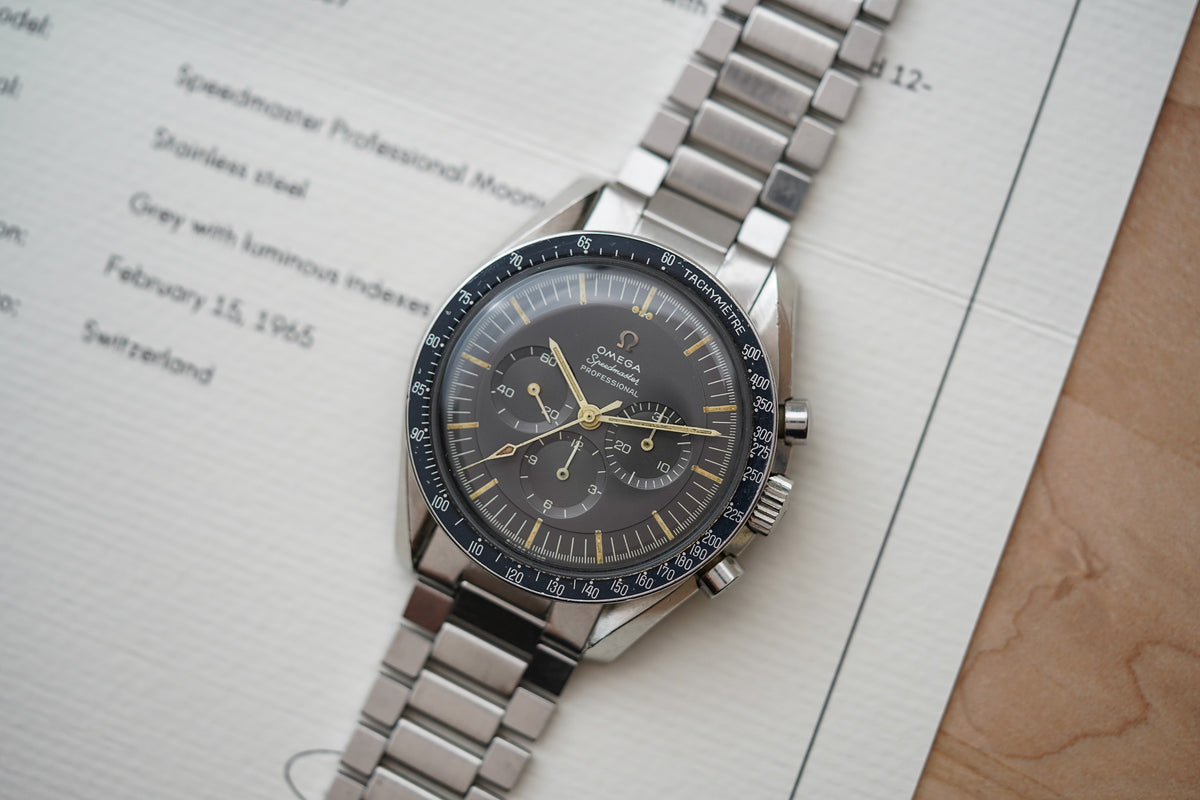 1965 Omega Speedmaster 'Pewter Grey' Dial 105.012-63