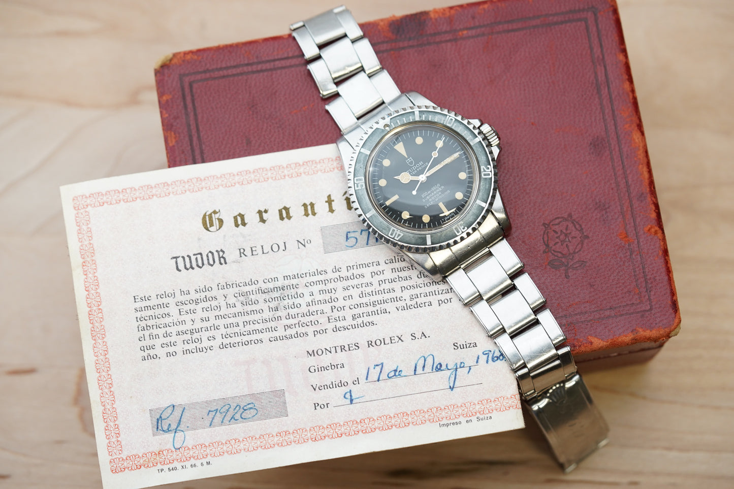 1966 Tudor Submariner Date 7928