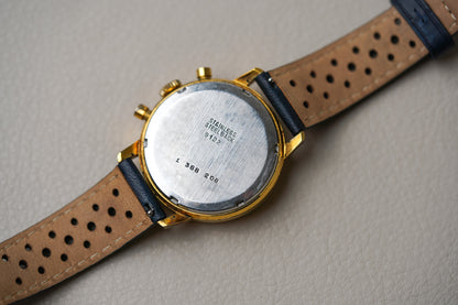 1970's Breitling Chronograph "Blue Eyed Panda" 9122