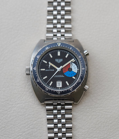 1970's Heuer Autavia 'Skipper' Yachting Chronograph 11063V