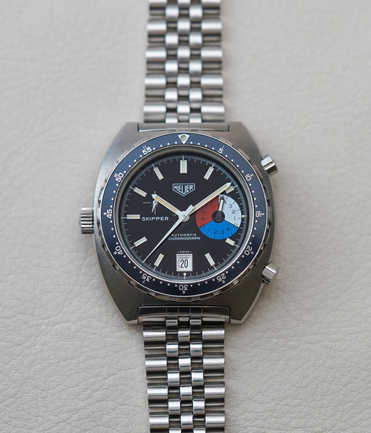 1970's Heuer Autavia 'Skipper' Yachting Chronograph 11063V