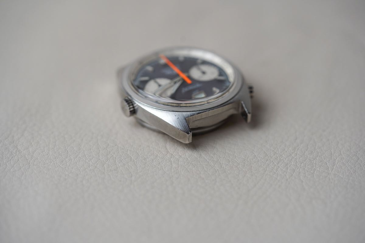 **DEPOSIT***1970's Heuer Carrera 1153 Blue Dial