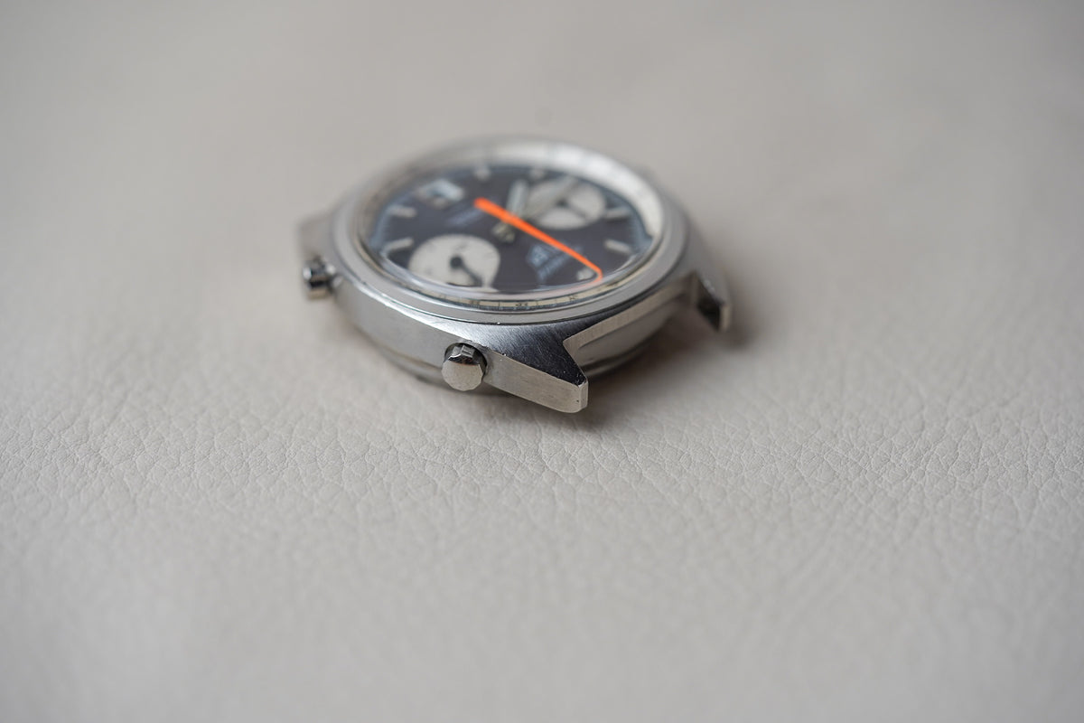 **DEPOSIT***1970's Heuer Carrera 1153 Blue Dial
