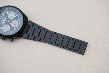 1970's Heuer Chronograph Black PVD Ref 13-1 'Volvo Vista III Finalist'
