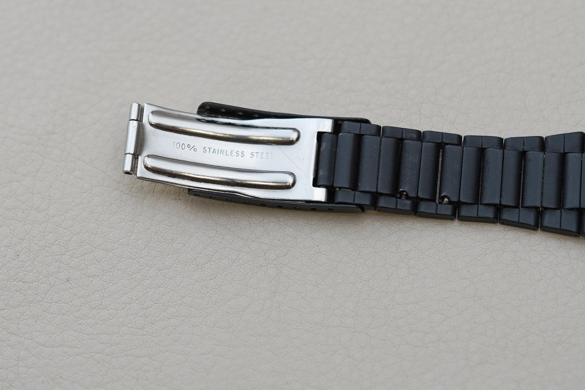 1970's Heuer Chronograph Black PVD Ref 13-1 'Volvo Vista III Finalist'