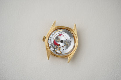 1981 Rolex Day-Date 18038 Champagne Lemon Baguette Diamond Dial
