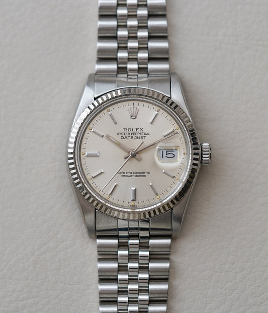 1984 Rolex Datejust 16014 Silver Dial