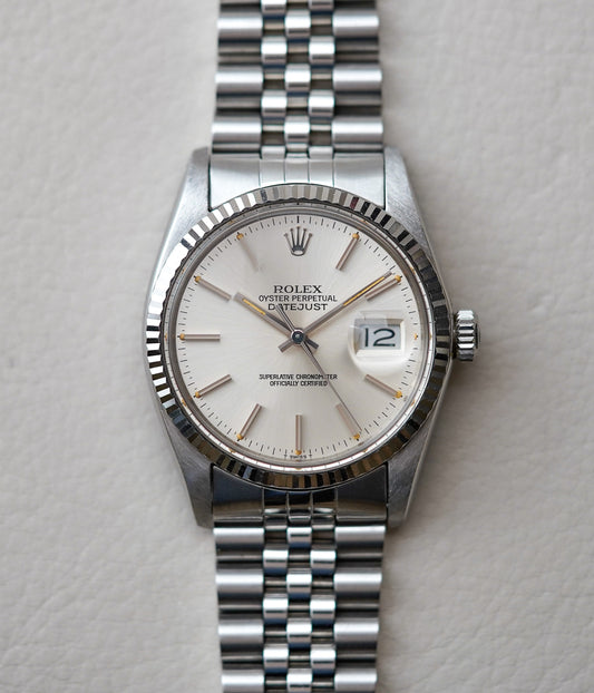 1984 Rolex Datejust 16014 Silver Dial
