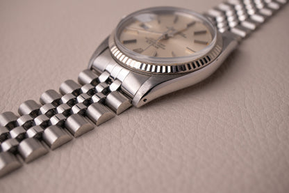 1984 Rolex Datejust 16014 Silver Dial