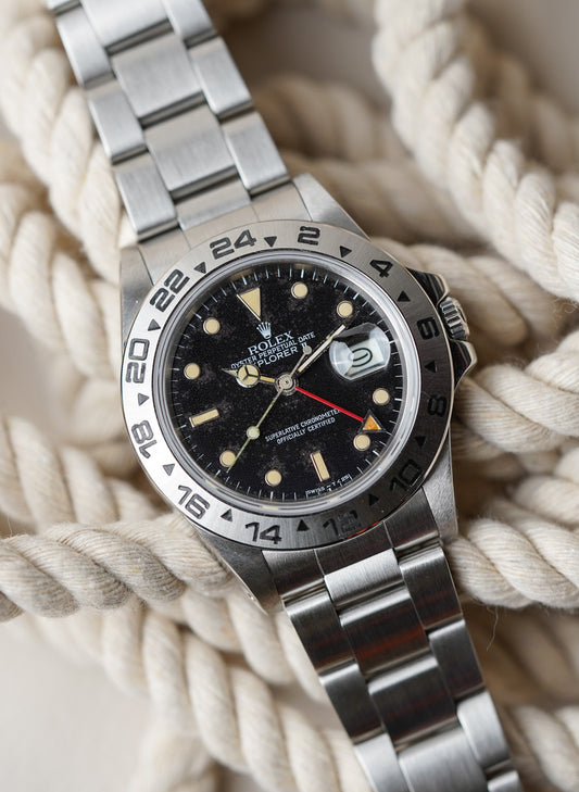 1987 Rolex Explorer II 16550 Black