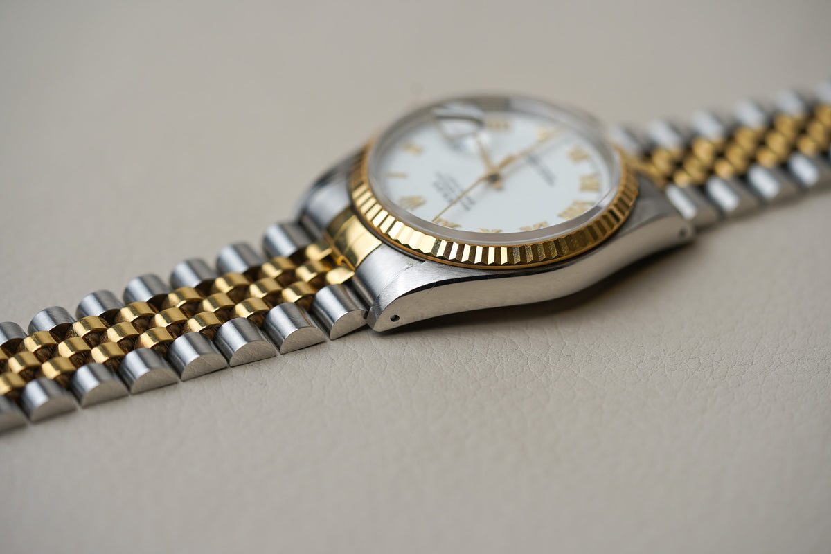 1988 Rolex Datejust 16233 White Roman Dial