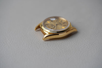 1989 Rolex Day-Date 18238 Champagne Stick Dial